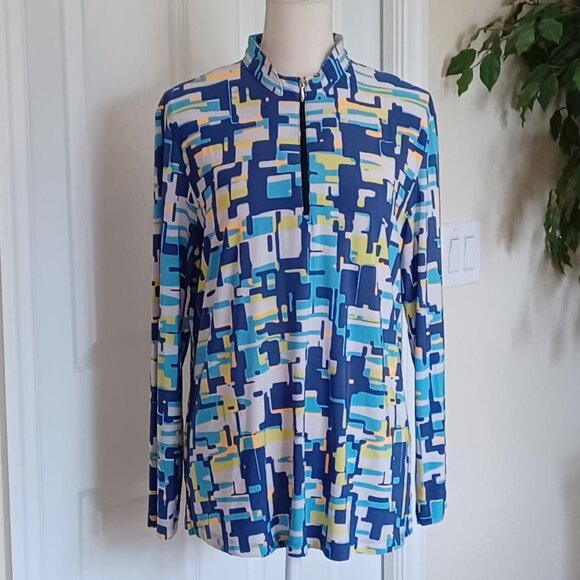 jamie sadock Tops - EUC! Jamie Sadock Simplicite Long Sleeve Golf/Tennis/Leisure Shirt Size XL